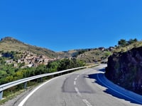 Coll de la Creueta from Guardiola de Berguedà