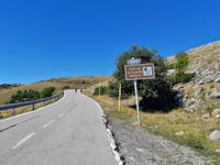 Coll de la Creueta from Guardiola de Berguedà