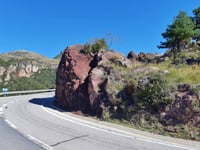 Coll de la Creueta from Guardiola de Berguedà