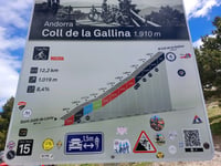 Collado de la Gallina desde San Julián de Loria