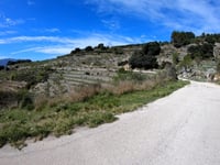 Coll de la Garga / La Vall de Laguar von La Plana