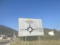 Coll de la Garga / La Vall de Laguar von La Plana