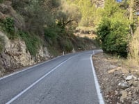 Coll de la Garga / La Vall de Laguar von La Plana