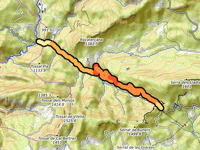 Coll de Jouet / Coll de la Mina desde Llinars