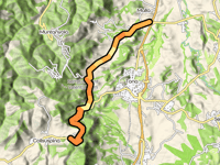 Coll de la Pollosa z La Riera de Múnter