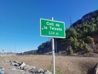 Coll de la Teixeta von Les Borges del Camp
