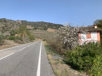 Coll de la Teixeta vanuit Porrera
