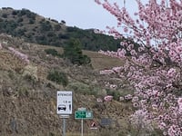 Coll de la Teixeta vanuit Porrera