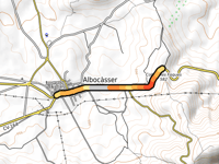Coll de les Foques von Albocàsser