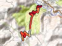 Coll de los Judios / Alto del Federo von Torrechiva