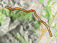 Coll de Mas Vell from l'Hospitalet de l'Infant