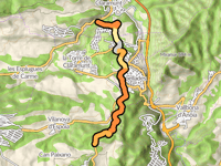 Coll de Mata von La Pobla de Claramunt über Capellades