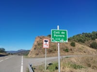 Coll de Porrera von Porrera
