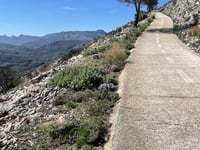 Coll de Rates / Tossal dels Diners via Tàrbena