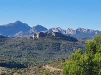Coll de Rates / Tossal dels Diners über Tàrbena