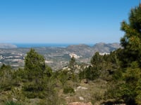 Coll de Rates / Tossal dels Diners via Tàrbena