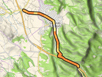Coll de Romegats vanuit Calldetenes