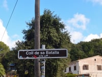 Coll de sa Batalla depuis Caimari