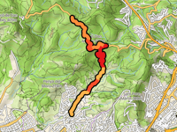 Coll de Santa Creu d'Olorda da La Mallola