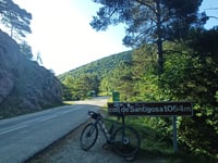 Coll de Santigosa from Sant Joan de les Abadesses