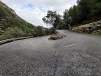 Coll de Sóller from Sóller