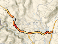 Coll de Tirig por Mas d'en Rieres