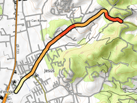 Coll de Vila von Puig d'en Valls