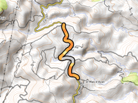 Coll del Pla von Mas d'Avall