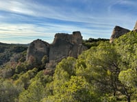 Coll dels Mònecs via La Pobla de Cérvoles