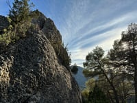 Coll dels Mònecs via La Pobla de Cérvoles