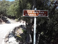 Coll dels Reis / Sa Calobra depuis Pantà de Gorg Blau