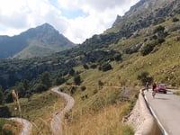 Coll dels Reis / Sa Calobra depuis Pantà de Gorg Blau