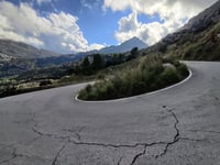 Coll dels Reis / Sa Calobra depuis Pantà de Gorg Blau