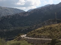 Coll dels Reis / Sa Calobra depuis Pantà de Gorg Blau