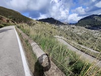 Coll dels Reis / Sa Calobra depuis Pantà de Gorg Blau