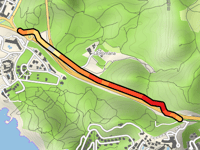 Coll des Gorvió from Peguera via Passeig de Calvià