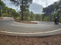 Coll de sa Creu from La Palma de Mallorca