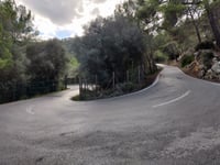 Coll de sa Creu from La Palma de Mallorca
