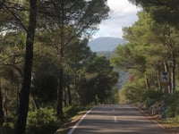 Coll de sa Creu from La Palma de Mallorca