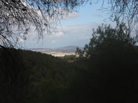 Coll de sa Creu from La Palma de Mallorca