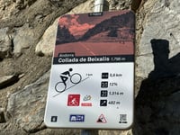 Collada de Beixalís da El Forn