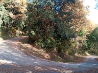 Collada de Collfred desde Sant Privat d'en Bas