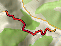 Collada Trabáu from Rebollar