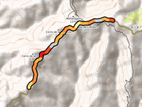 Collado de Canseco vanuit Cerro del Quejigo