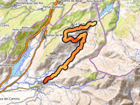 Collado de Las Angosturas from Hervás