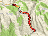 Collado de Sierrahún von Río Guarga