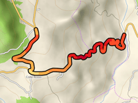 Colle Cardito von Monte di Sopra