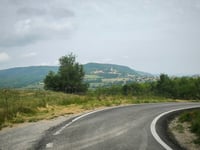 Colle della Crocetta depuis Ponte dei Sospiri