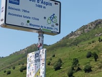 Colle d'Aspin da Sainte Marie de Campan