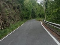 Colle d'Oggia from Montalto Ligure